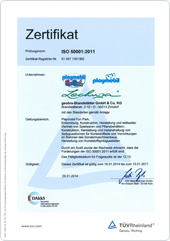 Zertifikat Energiemanagementsystem